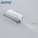 Душова система GAPPO G2407-8, вилив - перемикач на лійку, білий/хром 1034057 фото 4