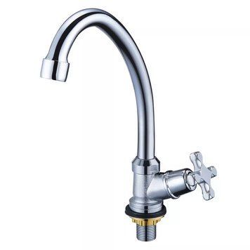 Кран для раковини WEZER JIK14-102, хром 1036614 фото