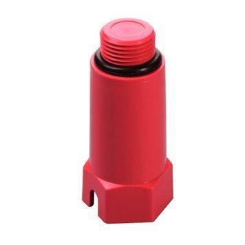 Заглушка Vsplast PPR 1/2 &Prime; довга(червона)1028 000021282 фото