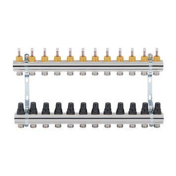 Колектор з витратомірами Thermo Alliance Forte 1" 12 виходів SF001W12 SD00039954 фото