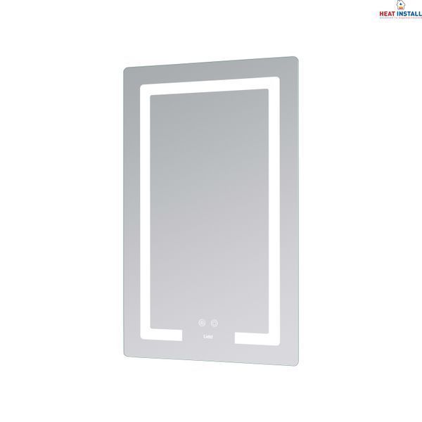 Дзеркало Lidz Kubis (KU2) 500х800 з LED-підсвічуванням Touch, з антизапотіванням, з димером, рег. яскравості LD78LF936508048448 SD00054572 фото
