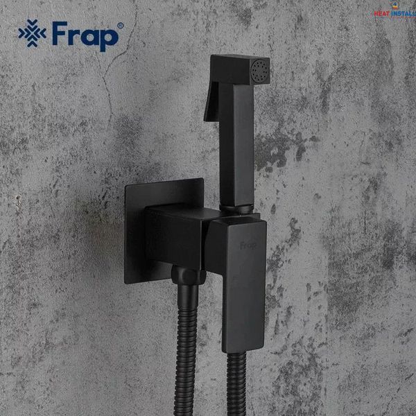 Гігієнічний душ Frap F7506-6, чорний 1040802 фото