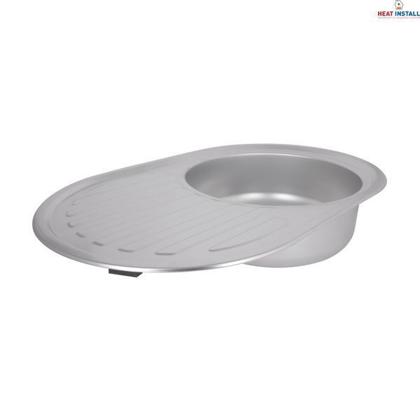 Кухонна мийка Brinex 7750 0,8 мм Micro Decor (BRIN7750MDEC08) SD00054095 фото