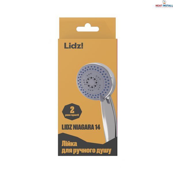 Лійка для ручного душу Лейки Lidz Niagara 14 95 мм округла LDNIA14CRM35465 Chrome SD00041569 фото