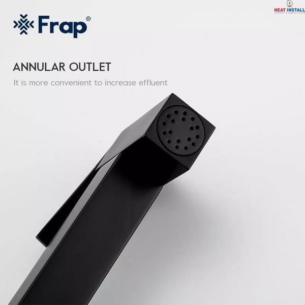 Гігієнічний душ Frap F7506-6, чорний 1040802 фото