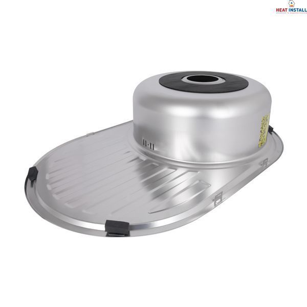 Кухонна мийка Brinex 7750 0,8 мм Micro Decor (BRIN7750MDEC08) SD00054095 фото