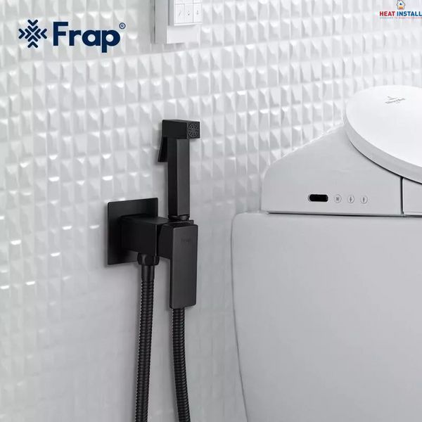 Гігієнічний душ Frap F7506-6, чорний 1040802 фото