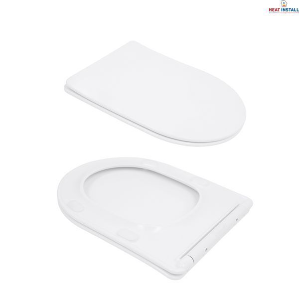 Унітаз підлоговий Qtap Evia Ultra Quiet 630&times;350&times;795 мм з сидінням Soft-close, White QTEVI27W49258 SD00055382 фото