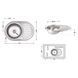 Кухонна мийка Brinex 7750 0,8 мм Micro Decor (BRIN7750MDEC08) SD00054095 фото 1