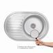 Кухонна мийка Brinex 7750 0,8 мм Micro Decor (BRIN7750MDEC08) SD00054095 фото 3