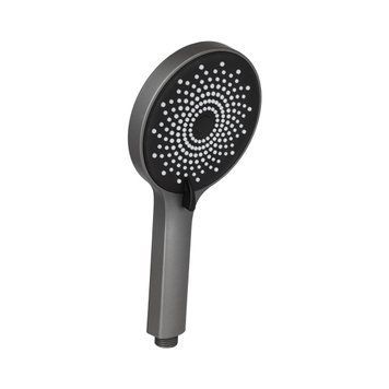 Лійка для ручного душу Lidz Niagara 32 120 мм округла LDNIA32GRP48536 Graphite SD00054660 фото