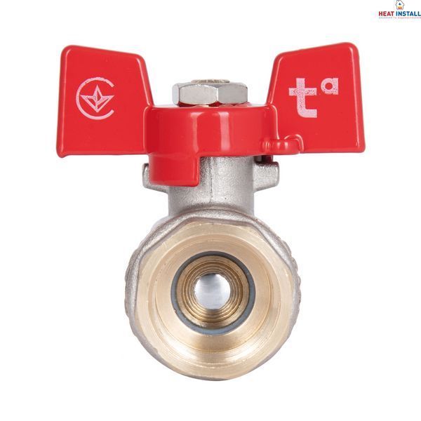 Кран кульовий Thermo Alliance Standart 1/2" ВР для води (метелик) SD602NW15PN40 SD00021323 фото