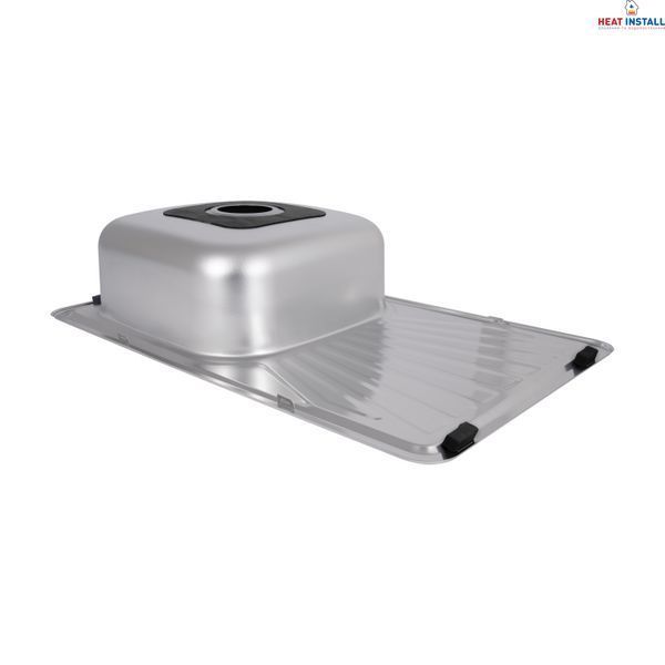Кухонна мийка Brinex 7848 0,8 мм Micro Decor (BRIN7848MDEC08) SD00054098 фото