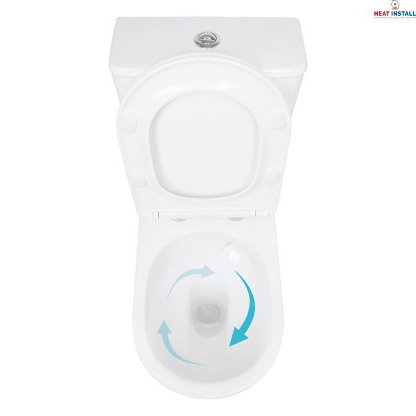 Унітаз підлоговий Qtap Arvin Ultra Quiet 630&times;350&times;795 мм з сидінням Soft-close, White QTARV27W49259 SD00055383 фото