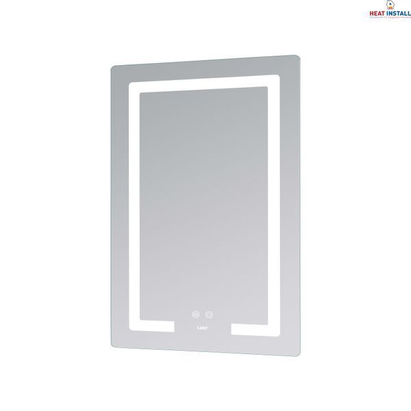 Дзеркало Lidz Kubis (KU2) 600х800 з LED-підсвічуванням Touch, з антизапотіванням, з димером, рег. яскравості LD78LF937608048449 SD00054573 фото