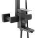 Душова система WEZER PRO16-02-BLACK, вилив - перемикач на лійку, 3-функції, чорний 1044121 фото 4