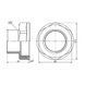 Перехід Thermo Alliance Forte 2"х1" 1/2 ВЗ SF3605040 SD00002601 фото 2