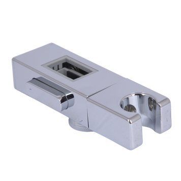 Тримач ручної лійки на стійку ( квадратний ) Qtap (25,2x45x124,5) для душової системи Gemini Chrome QTGEM25245124550126 SD00056250 фото