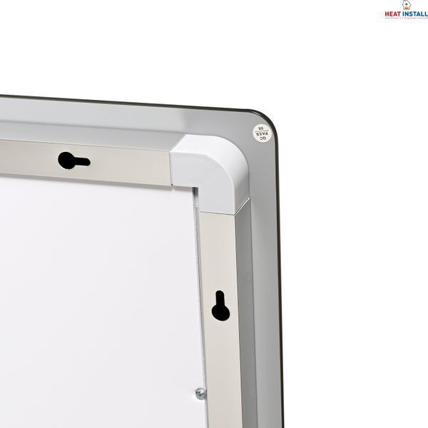 Дзеркало Lidz Kubis (KU2) 1000х800 з LED-підсвічуванням Touch, з антизапотіванням, з димером, рег. яскравості LD78LF6141008048450 SD00054574 фото