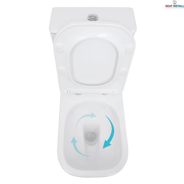 Унітаз підлоговий Qtap Stork Ultra Quiet 630&times;350&times;805 мм із сидінням Soft-close, White QTSTO27W49260 SD00055384 фото