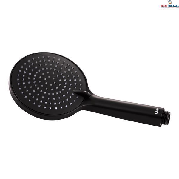 Лійка для ручного душу Qtap Rucni 115 мм округла QTRUCA116O3PBB Black Matt SD00041905 фото