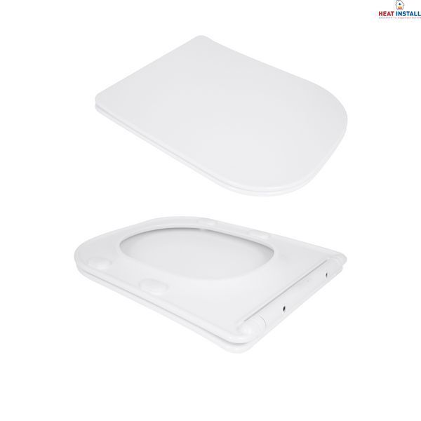 Унітаз підлоговий Qtap Stork Ultra Quiet 630&times;350&times;805 мм із сидінням Soft-close, White QTSTO27W49260 SD00055384 фото