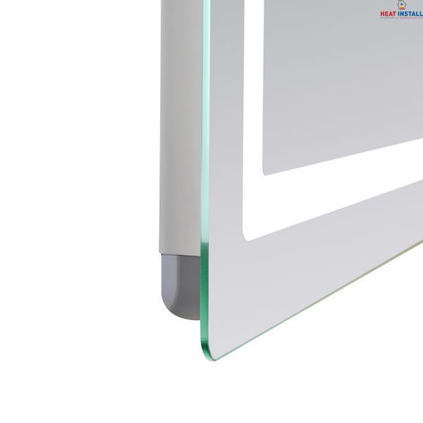 Дзеркало Lidz Kubis (KU2) 1000х800 з LED-підсвічуванням Touch, з антизапотіванням, з димером, рег. яскравості LD78LF6141008048450 SD00054574 фото