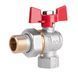Кран кульовий "Американка" Thermo Alliance Standart 1/2" ВЗ кутовий SD222NW15PN40 SD00021424 фото 1