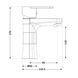 Змішувач для раковини Brinex 37W 001 SD00035698 фото 2