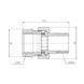 Згін "Американка" Thermo Alliance Forte 3/4" прямий SF190W20 SD00008304 фото 2
