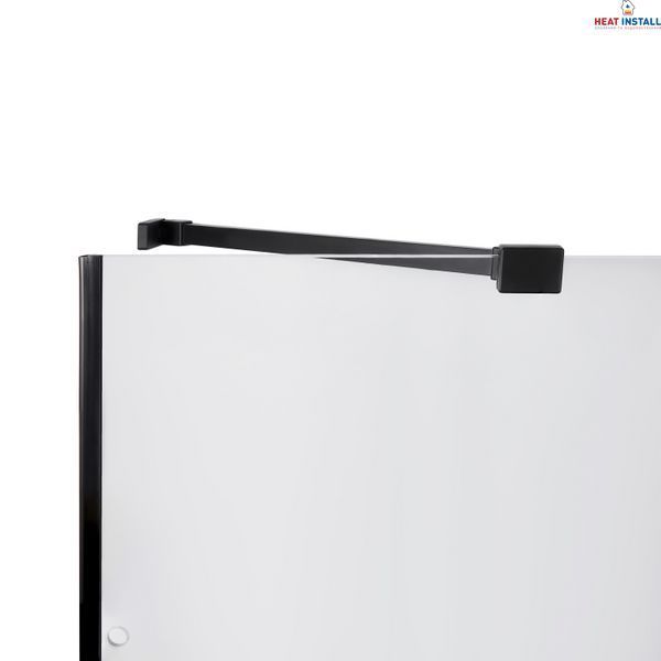 Душова кабіна Qtap Capricorn BLA1099SC6 90x90 см, скло Clear 6 мм, покриття CalcLess без піддона SD00045261 фото
