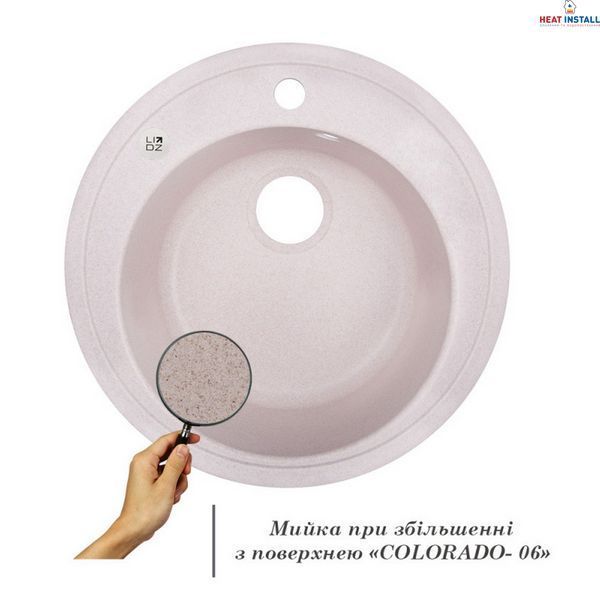 Кухонна мийка Lidz D510/200 COL-06 (LIDZCOL06D510200) SD00039817 фото