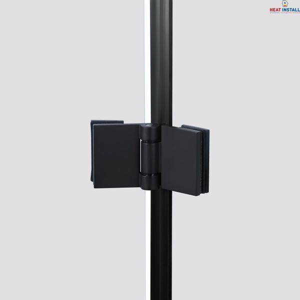 Душова кабіна Qtap Capricorn BLA1099SC6 90x90 см, скло Clear 6 мм, покриття CalcLess без піддона SD00045261 фото