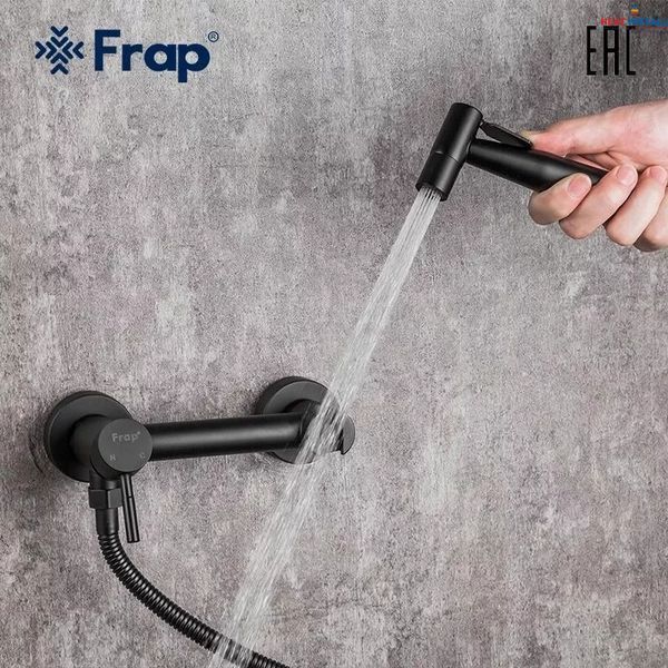 Гігієнічний душ Frap F7503-6, чорний 1040069 фото