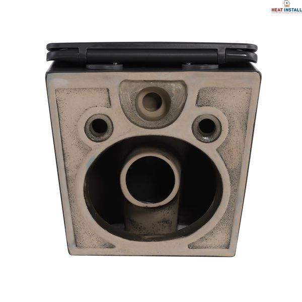 Унітаз підвісний Robin Ultra Quiet 490&times;365&times;325 мм, Anthracite, з сидінням Slim Duroplast / Soft-close / Quick Release QT13332381АSAN Qtap SD00054283 фото