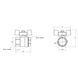 Кран кульовий Thermo Alliance Standart 1" ВР для води (метелик) SD602NW25PN40 SD00021325 фото 2