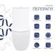 Унітаз підлоговий Qtap Leo Ultra Quiet 620&times;355&times;790 мм з сидінням Soft-close, White QTLEO27W49261 SD00055385 фото 3