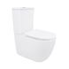 Унітаз підлоговий Qtap Leo Ultra Quiet 620&times;355&times;790 мм з сидінням Soft-close, White QTLEO27W49261 SD00055385 фото 1