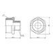 Ніпель редукційний Thermo Alliance Forte 1" х1/2" SF3592515 SD00002584 фото 2