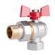Кран кульовий "Американка" Thermo Alliance Standart 3/4" ВЗ кутовий SD222NW20PN40 SD00021425 фото 1